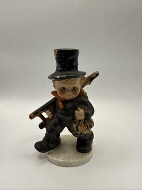Goebel Hummel Figurine Chimney Sweep With Ladder W. Germany *